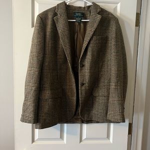 SOLD Ralph Lauren Wool Houndstooth Coat